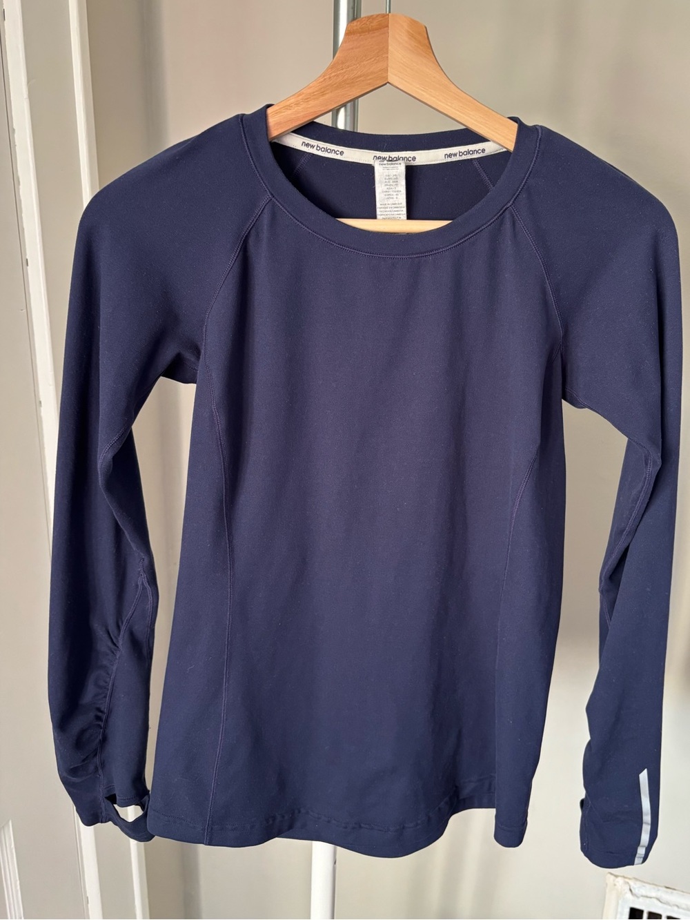 New Balance for J.Crew In-transit Long Sleeve Shirt Sz XS
